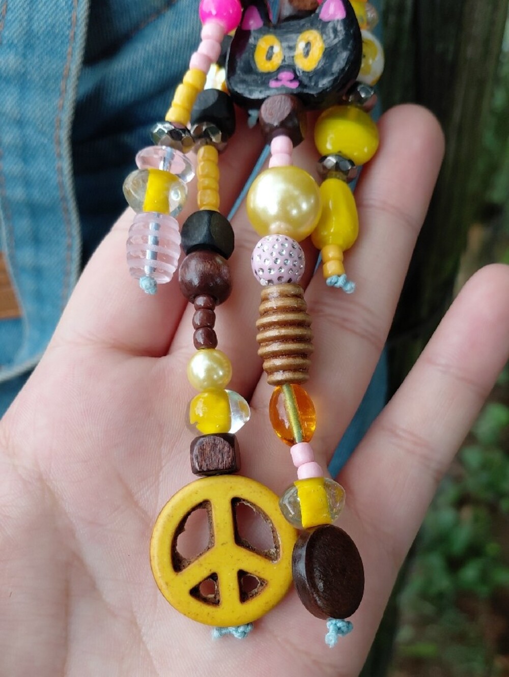 Handcrafted Cat Keychain - Picture 6 of 7